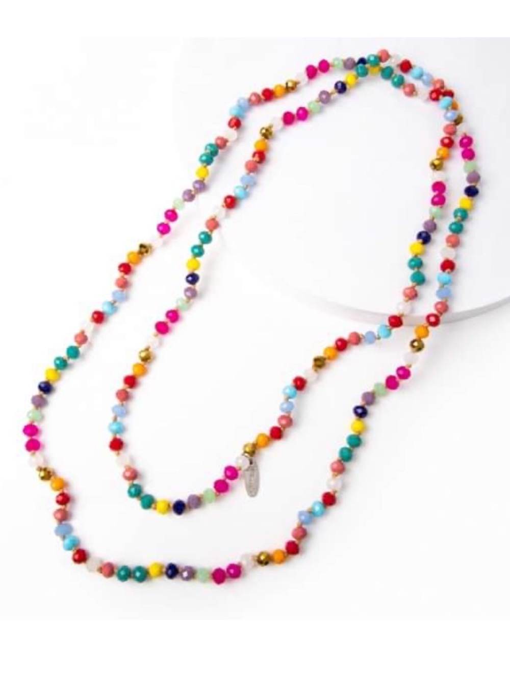 🆕 Colorful Beaded Levi Necklace Plunder - Picture 4 of 10